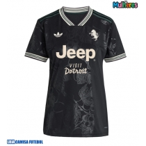 Camisa de Futebol Juventus Equipamento Alternativo Mulheres 2025-26 Manga Curta